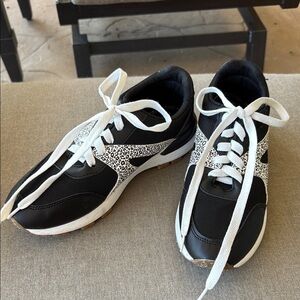 Rachel Zoe Leopard Print Sneakers